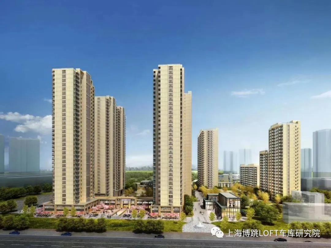 舟山采用了LOFT车库武汉当代集团春风十里项目现已结构封顶！